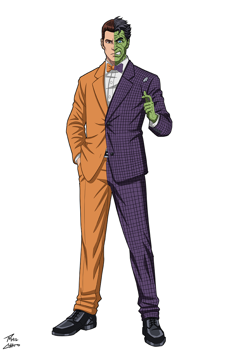Two-Face (Golden Age) commission by phil-cho on DeviantArt