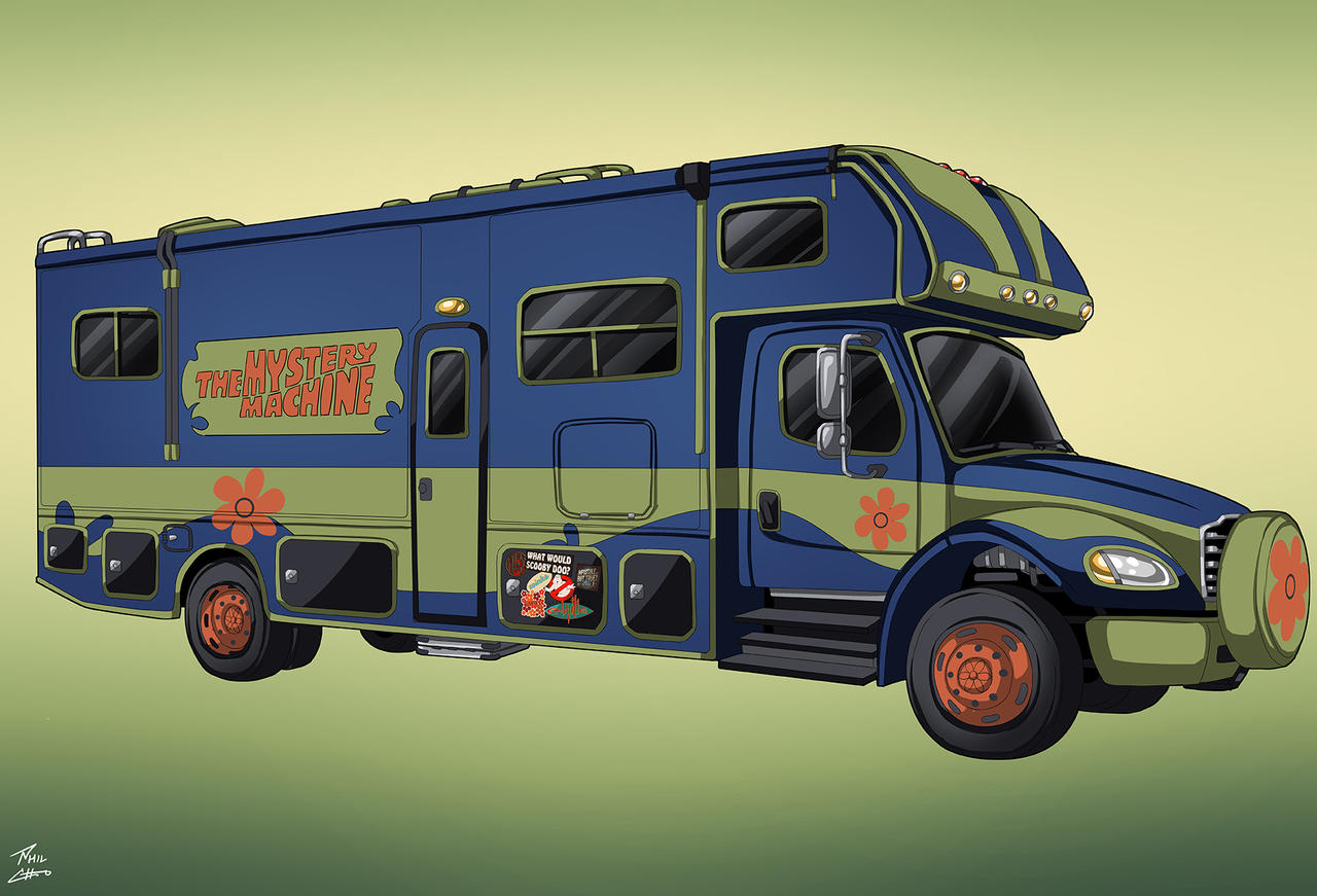 Mistry Machine Rv The Mystery Machine (Earth-27) commission by phil-cho on DeviantArt