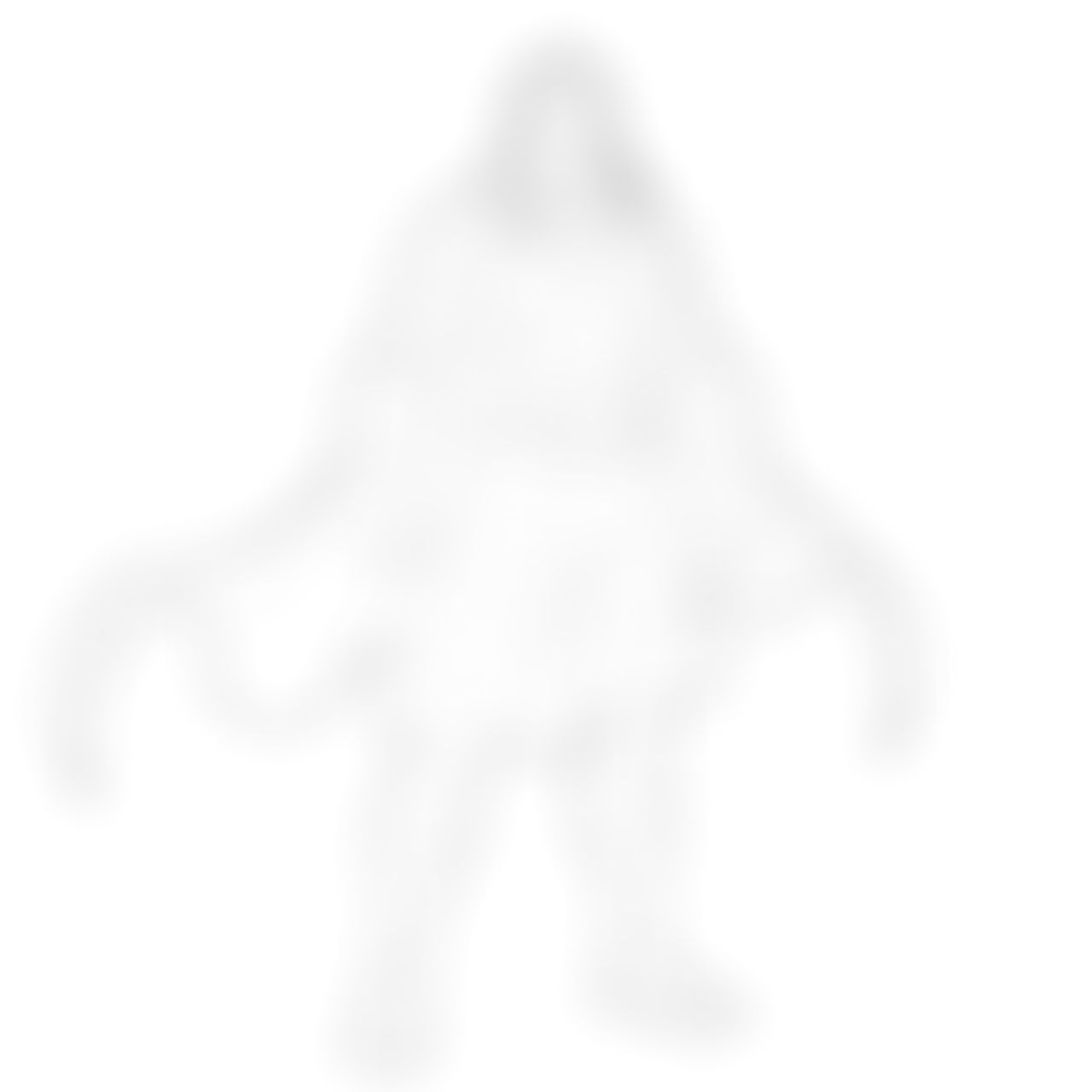 The Blue Marvel (ink) by phil-cho on DeviantArt