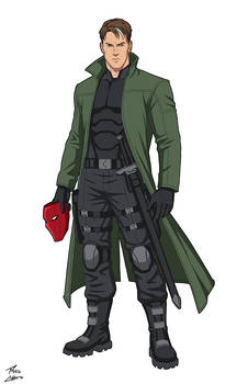 Pete 'Maverick' Mitchell (DCAMU AU) commission