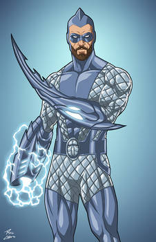 Silver Scarab commission