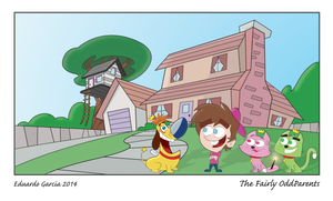 The Fairly odd Parents - Timmy, Cosmo, Wanda ...