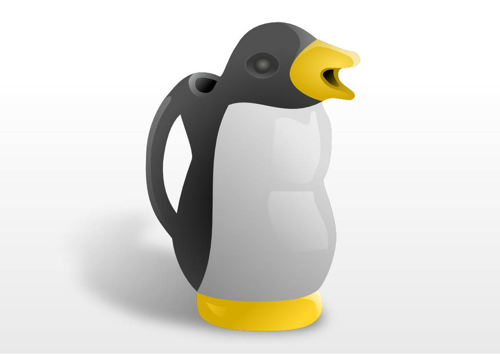 Pinguino de vino by DaFeBa