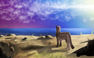 Cliff-face Over the Ocean by FeatheredSeclude Cliff-face Over the Ocean by FeatheredSeclude