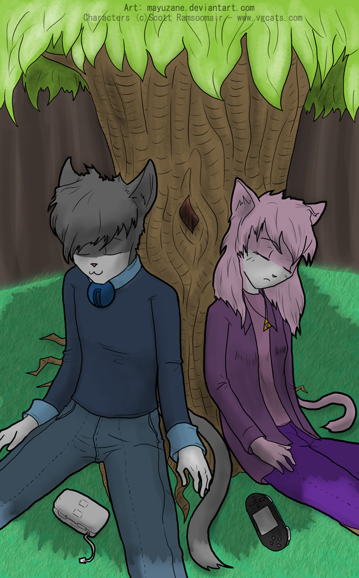 VGcats: Under the shade by mayuzane