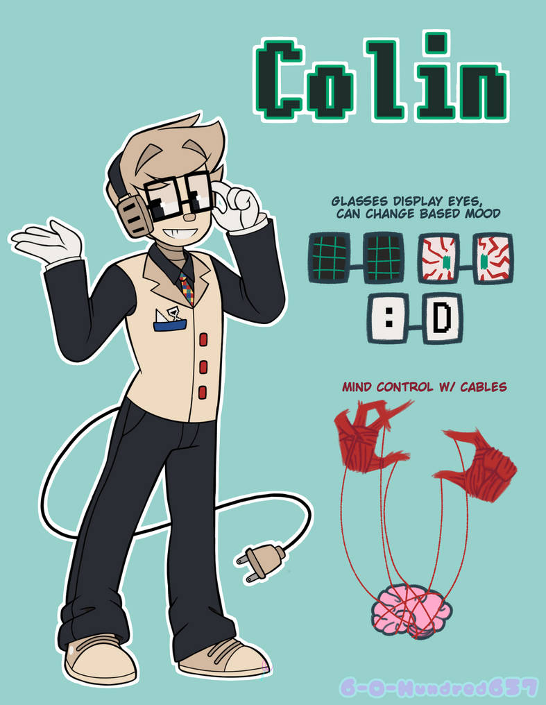 Colin the Computer (AU Design) by 6-O-Hundred657 on DeviantArt