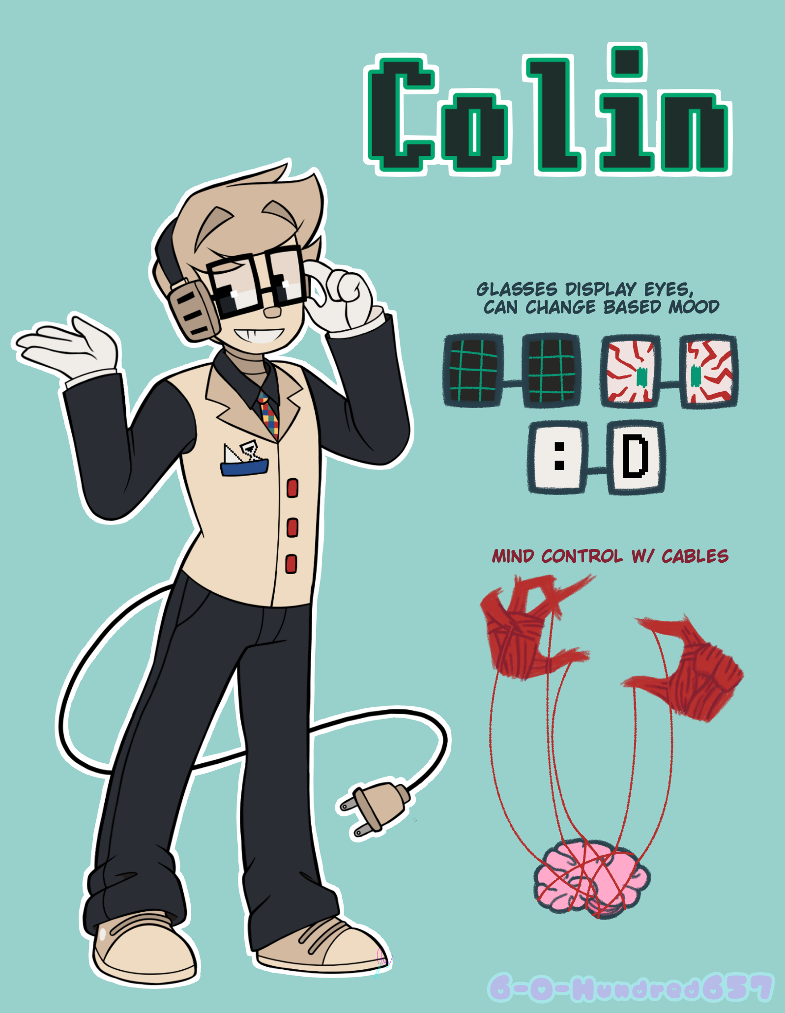 Colin Layout Colin the Computer (AU Design) by 6-O-Hundred657 on DeviantArt