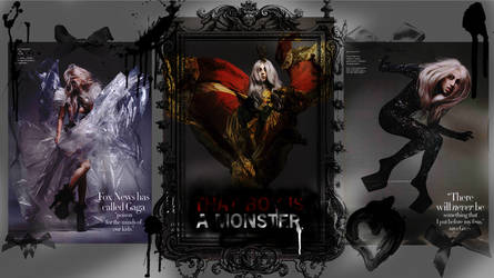 Lady GaGa - MONSTER Wallpaper