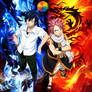 Natsu Dragneel and Gray Fullbuster