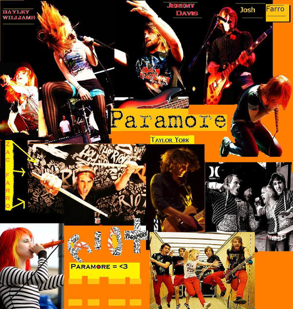 Paramore Pick Paramore collage by mymagicaltutu on DeviantArt
