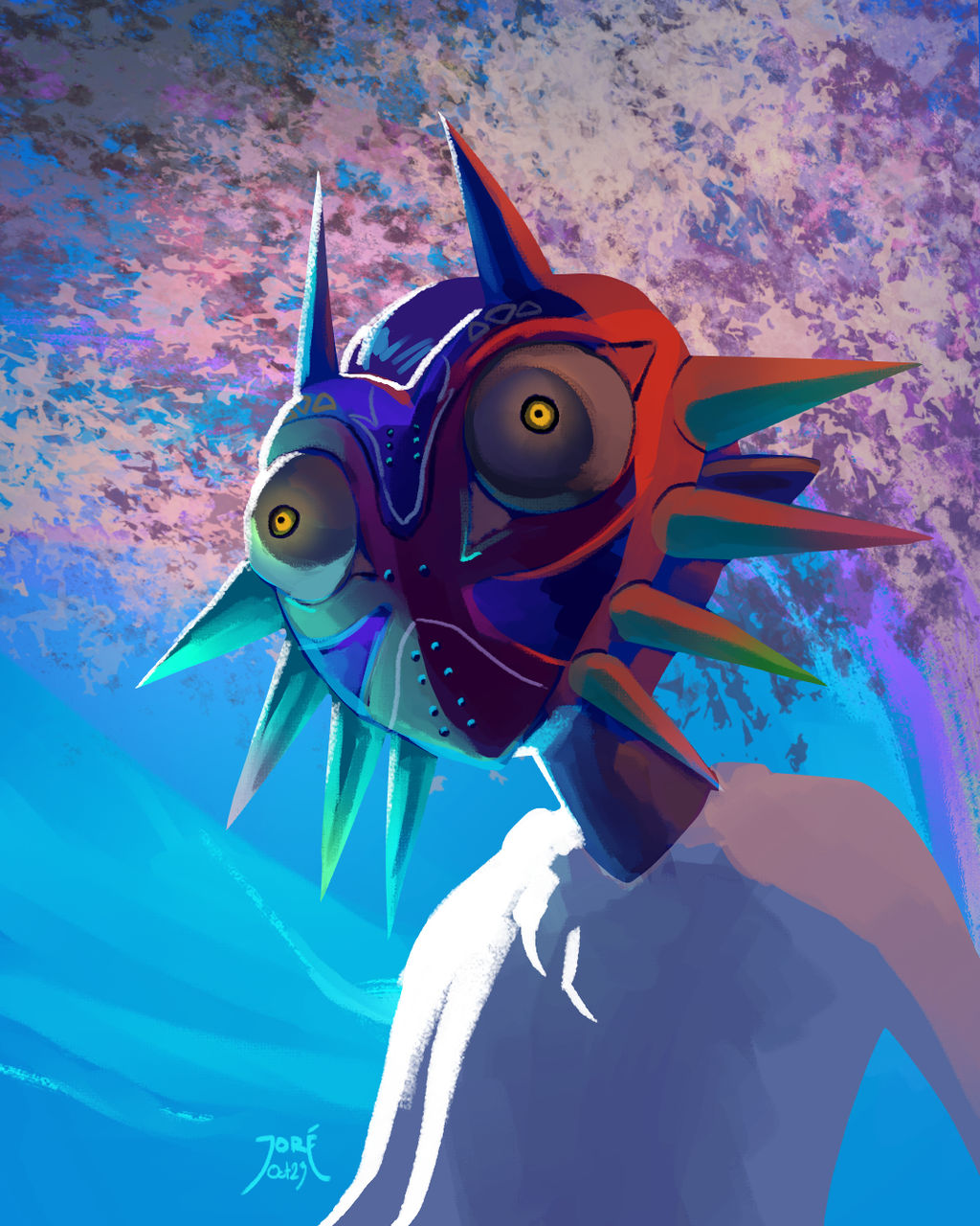 Living Mask Deviantart 02 Mask by ElJore on DeviantArt