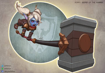 I'm no hero - just a Yordle with a hammer. - Poppy