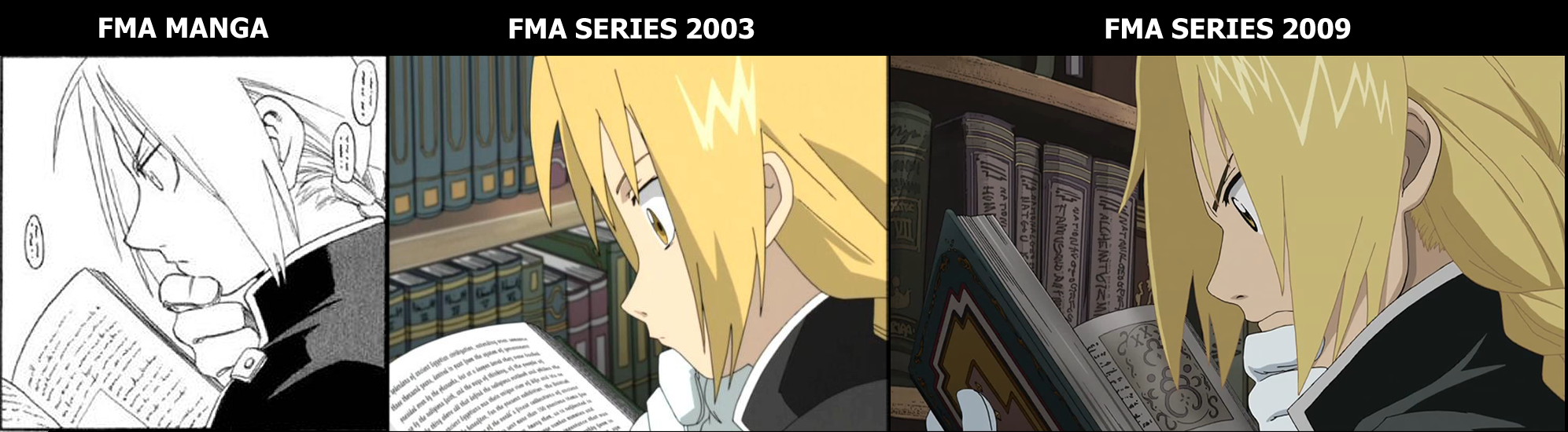 FMA MANGA VS FMA 2009 #4 by joaocouto on DeviantArt