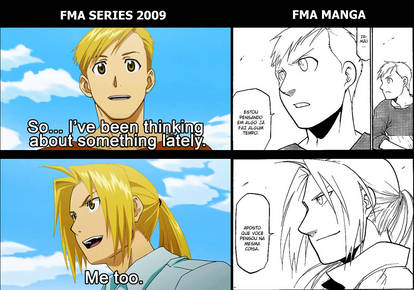 FMA MANGA VS FMA 2003 VS FMA 2009 #2