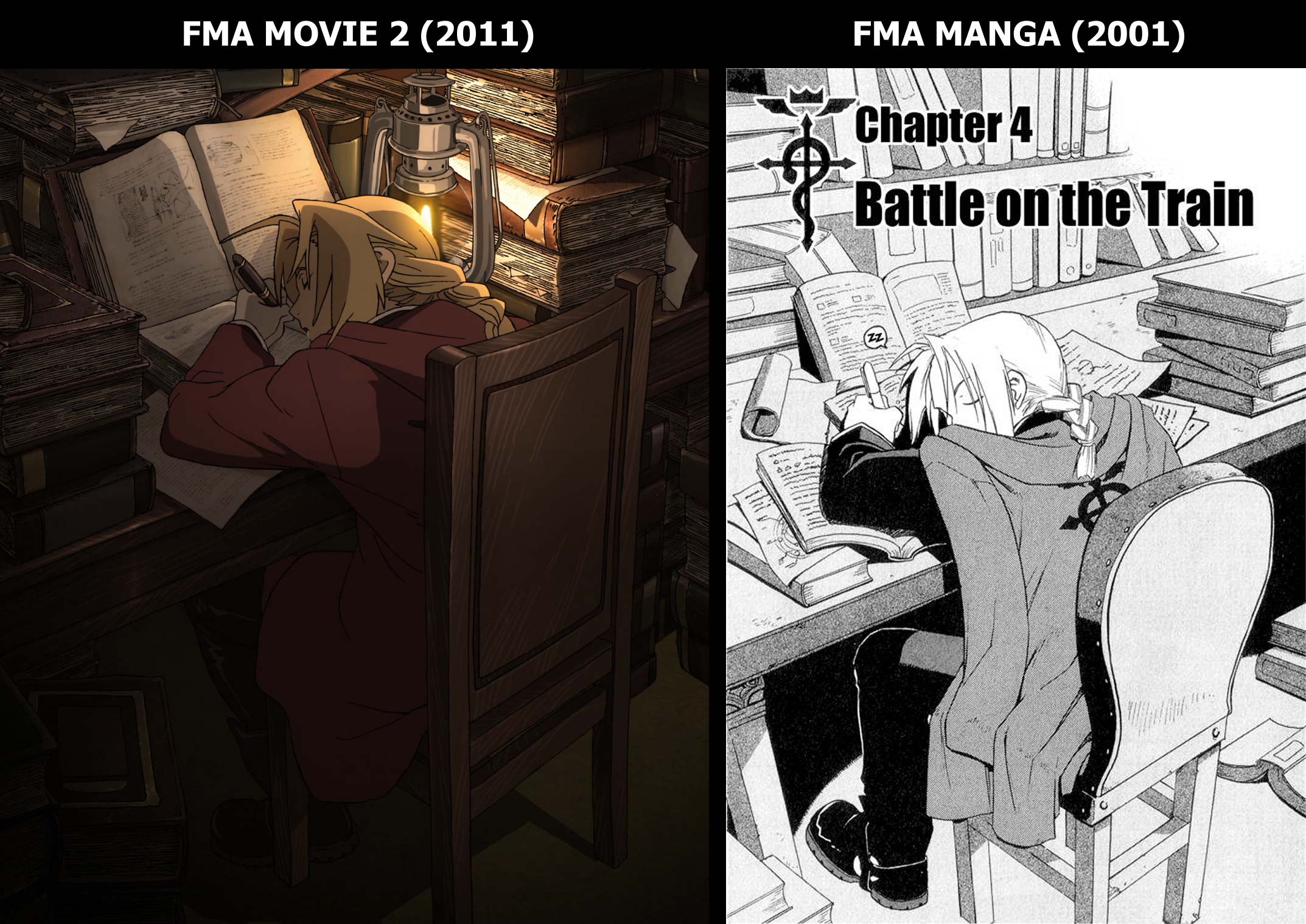 FMA Movie 2 VS FMA Manga by joaocouto on DeviantArt