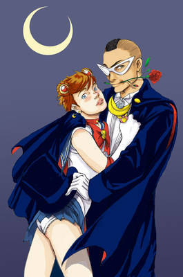 Sailor Kurt and Tuxedo Mohawk