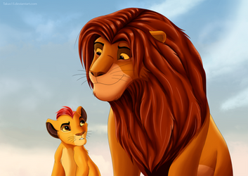 Simba and Kion TLK style