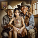 Portrait of The Sha Ling Family, by Aramadeus by Aramadeus