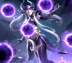 Syndra Q Fan art on AiArtSharing - DeviantArt