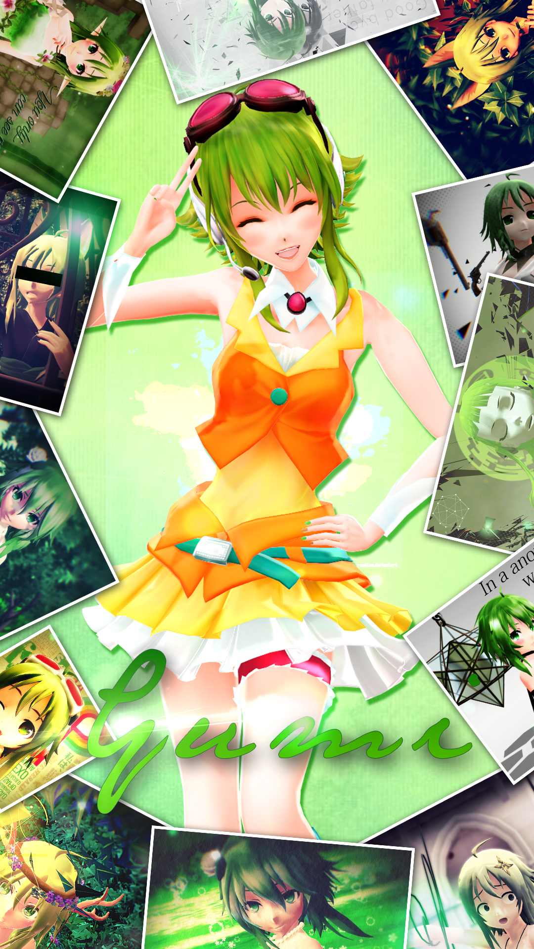 Gumi Wallpaper By Narusegawaxx On Deviantart Gumi Wallpaper By Narusegawaxx On Deviantart