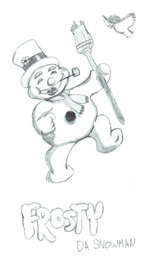 Frosty da Snowman by magykbottle on DeviantArt
