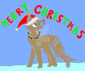 Merry Christmas from da Christmas Wolfffffffffffff