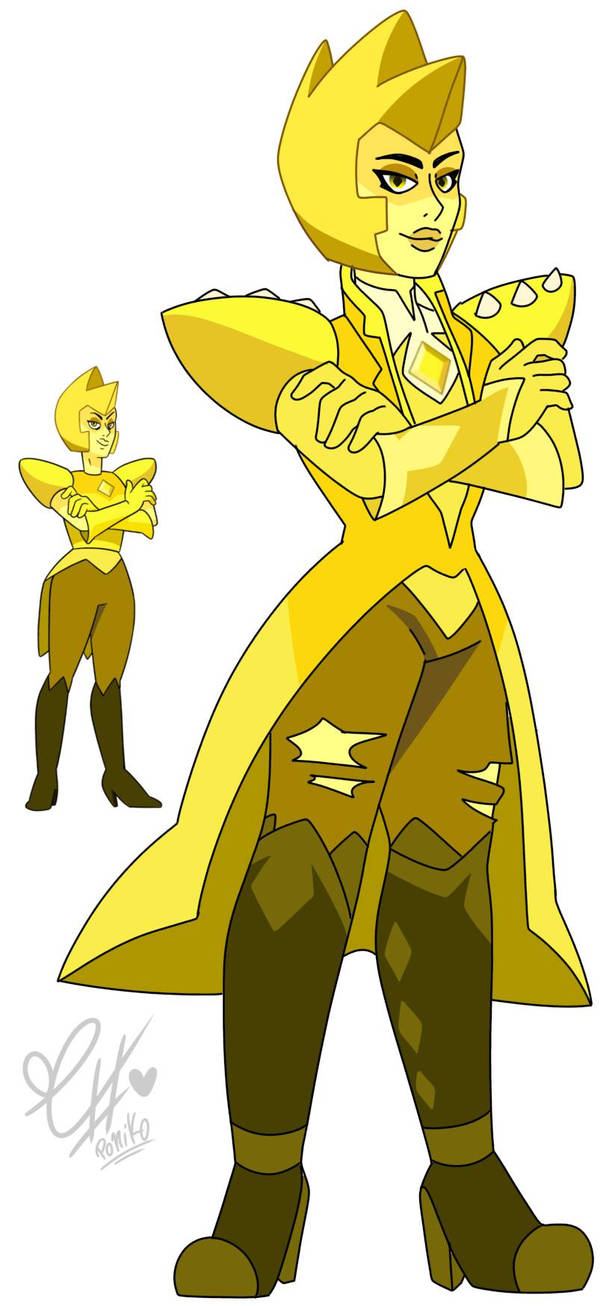 Yellow Diamond (AU Desing) by KiwiPandoru on DeviantArt