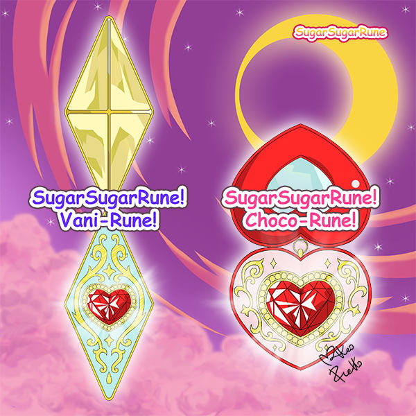 Sugar Rune Stickers Sugar Sugar Rune Pendants by matteopretto on DeviantArt