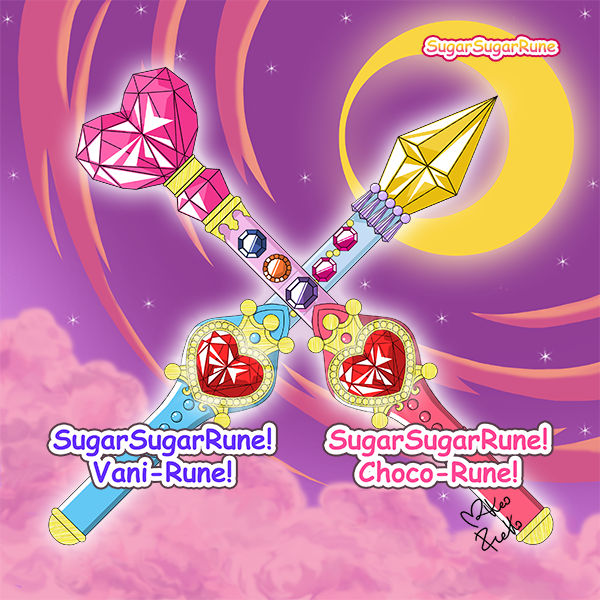 Sugar Rune Stickers Sugar Sugar Rune Wands by matteopretto on DeviantArt