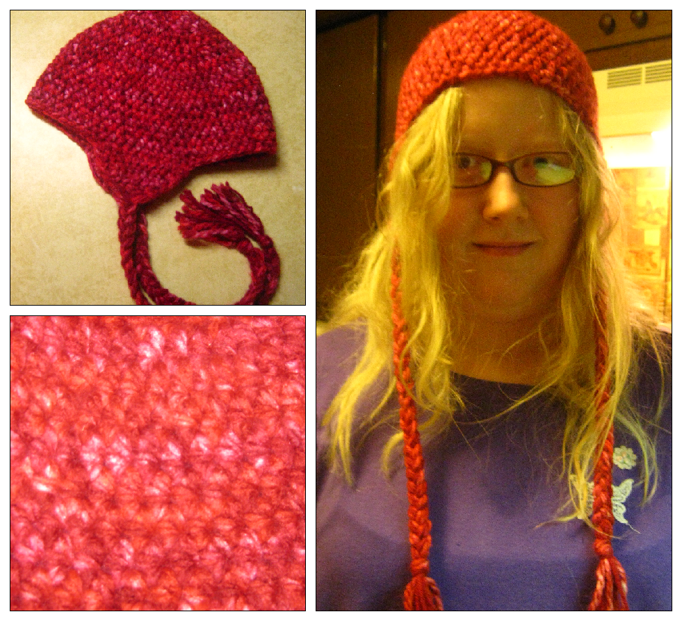 Red Ear-Flap Hat