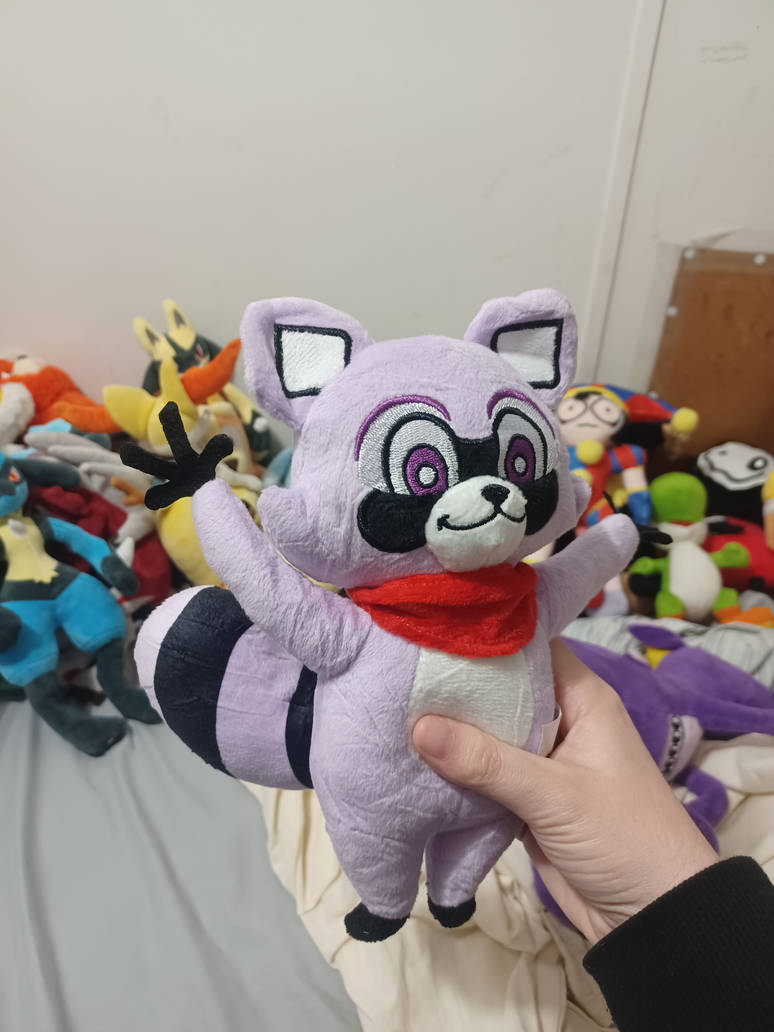 My Rambley The Raccoon Plush (Indigo Park) by AngelinaTheFloragato on ...