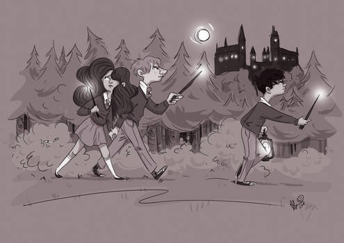 Wands out