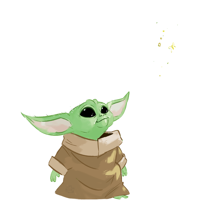 Download Baby Yoda by Lelpel on DeviantArt