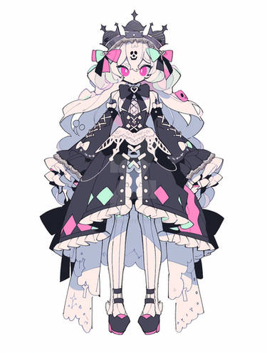 ADOPTABLE: Character + Outfit #14 [OTA]