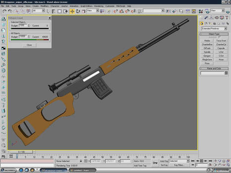 Dragunov sniper rifle