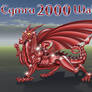 Cymru 2000 Wales Postcard edit