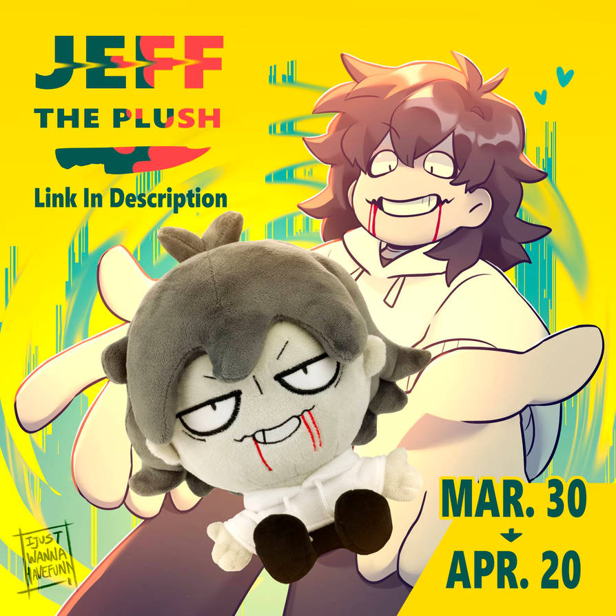 Jeff the plush 2.0 by ijustwannahavefunn on DeviantArt