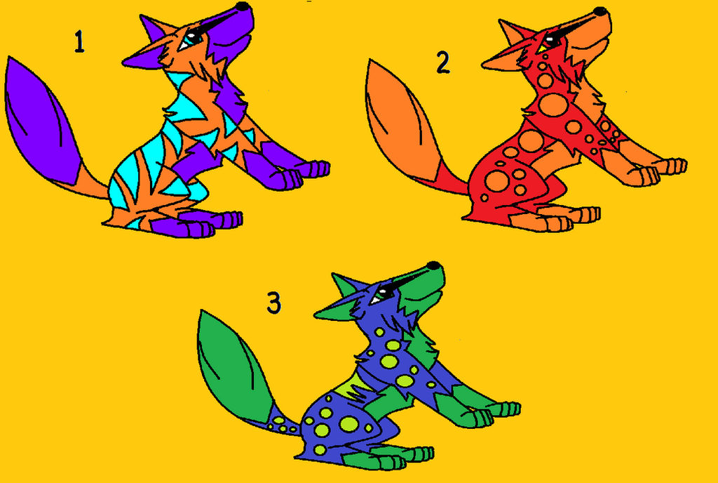 Fox Adaptables Fox Adoptables 1 -Open by Moondewfluff on DeviantArt