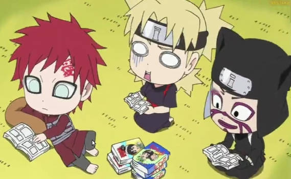 Temari Gaara Kankuro, manga!