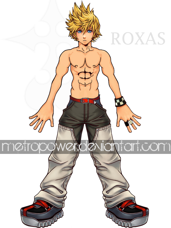 Shirtless Roxas