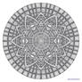 Mandala drawing 19