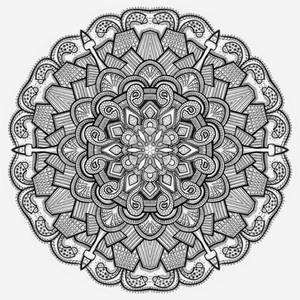 Mandala drawing 21
