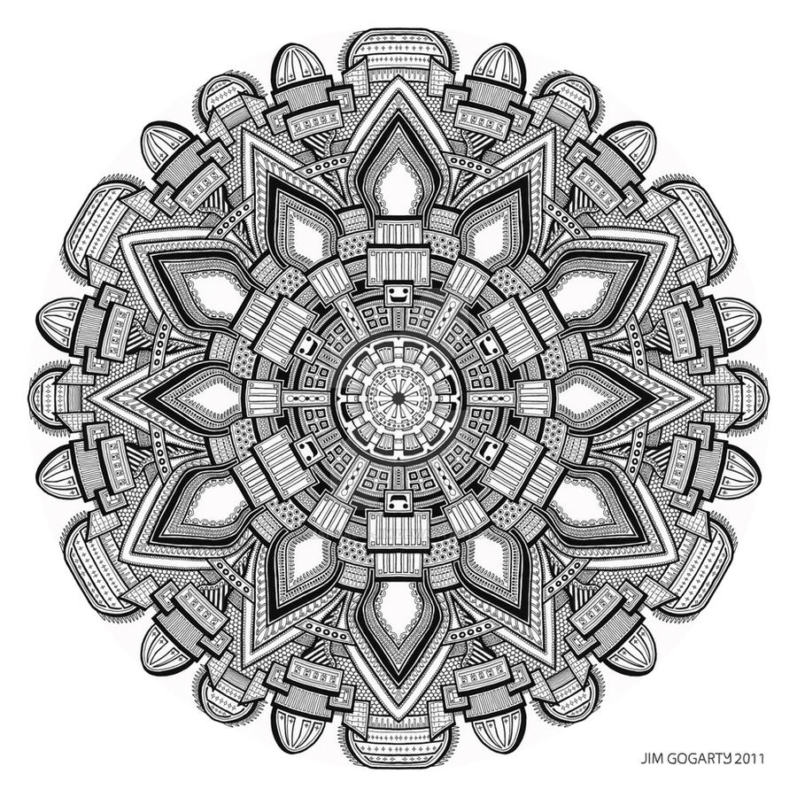 Mandala drawing 29