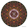 Mandala drawing 32 Coloured v1