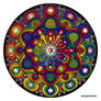 Mandala 42 - Rainbow coloured