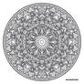 Mandala hand drawing 44