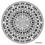 Mandala hand drawing 45