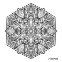 Mandala hand drawing 53