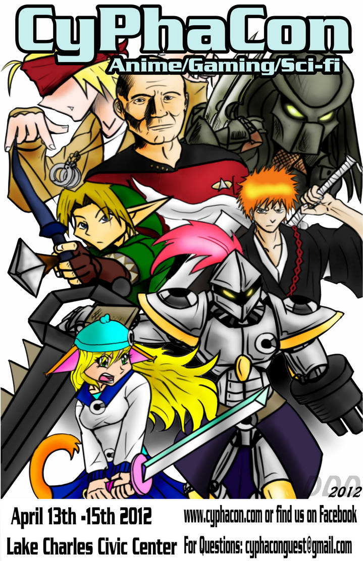 Cyphacon CyPhaCon Poster 2012 by Dalon2 on DeviantArt