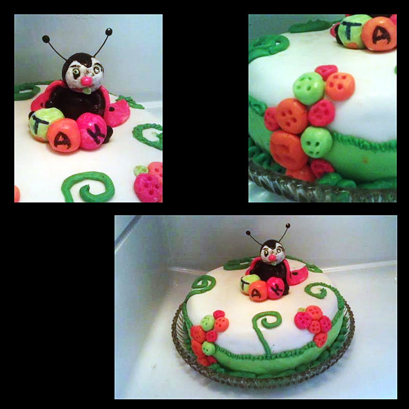 Ladybug cake